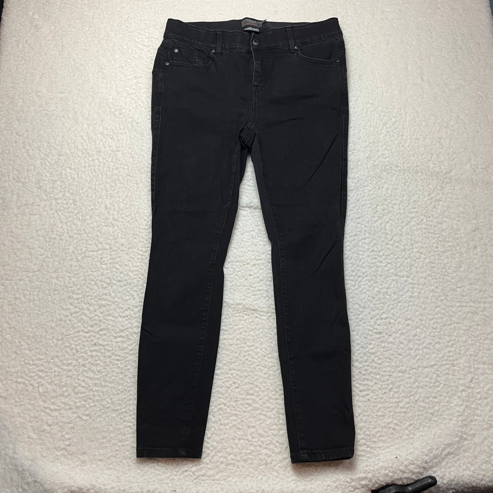 Torid Jeans Womens 14R Black Bombshell Skinny Premium Stretch Denim Pants - Picture 2 of 10